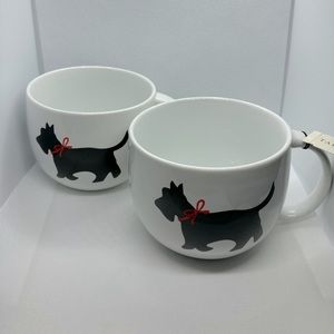 Set of two Talbots Scottie Mugs NWT